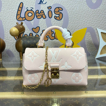 商品名称：ルイヴィトン LOUISVUITTON M27043　2025年新作 Nano Madeleine トップハンドルバッグ ハンドバッグ ショルダーバッグ モノグラム アンプラント レザー