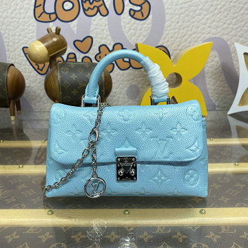 商品名称：ルイヴィトン LOUISVUITTON M27043L　2025年新作 Nano Madeleine トップハンドルバッグ ハンドバッグ ショルダーバッグ モノグラム アンプラント レザー