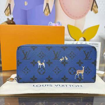 商品名称：ルイヴィトン LOUISVUITTON M27226L　2025年新作 ジッピー ウォレット ファスナー長財布 ロングウォレット モノグラム フォレスト キャンバス