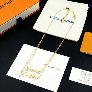 ルイヴィトン LOUISVUITTON M03263　2025年新作 ネックレス LV スクリプト アクセサリー ジュエリー