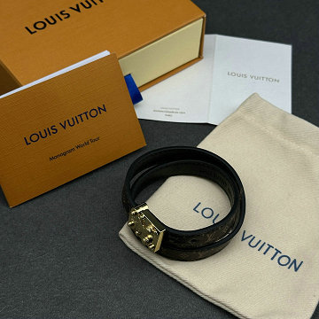 ルイヴィトン LOUISVUITTON M4088E　2025年新作 ブレスレット Sロック ダブル ツアー アクセサリー ジュエリー