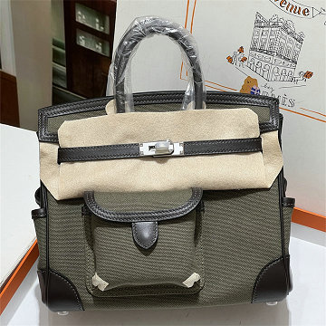 商品名称：エルメス HERMES 2025年新作 バーキンバッグ 25 カゴ cargo トップハンドルバッグ トートバッグ ハンドバッグ レディース キャンパス