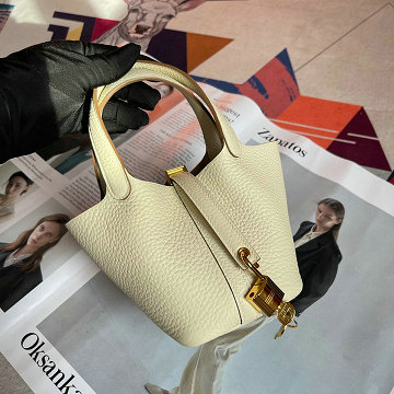 商品名称：エルメス HERMES 2025年新作 マイクロ ピコタン バケットバッグ トートバッグ ハンドバッグ ショッピングバッグ レディース TCレザー