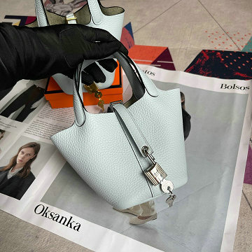 商品細詳を見る:エルメス HERMES 2025年新作 マイクロ ピコタン バケットバッグ トートバッグ ハンドバッグ ショッピングバッグ レディース TCレザー