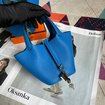 商品名称：エルメス HERMES 2025年新作 マイクロ ピコタン バケットバッグ トートバッグ ハンドバッグ ショッピングバッグ レディース TCレザー