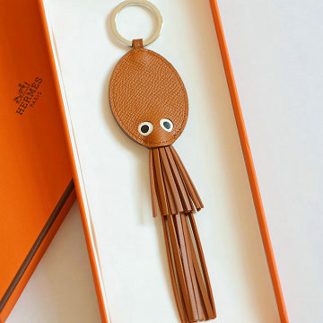 商品細詳を見る:エルメス HERMES 063-H0490 2025年新作 バッグチャーム キーホルダー キーリング キーケース