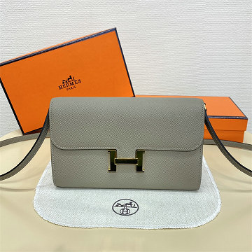商品名称：エルメス HERMES 063-H709SZJLH 2025年新作 コンスタンス ポケット ショルダーバッグ ロングウォレット レディース エプソン