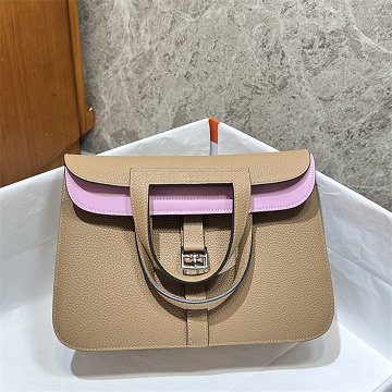 商品細詳を見る:エルメス HERMES 063-H600925TGPYNF 2025年新作 Halzan アルザンバッグ トートバッグ ハンドバッグ ショルダーバッグ
