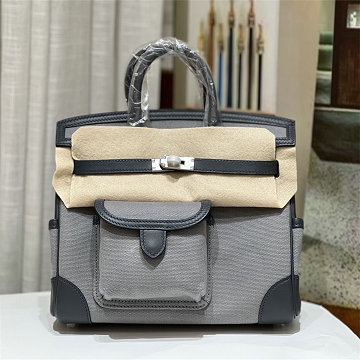 商品名称：エルメス HERMES 2025年新作 バーキンバッグ 25 カゴ cargo トップハンドルバッグ トートバッグ ハンドバッグ
