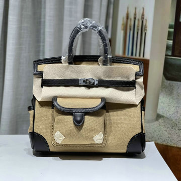 商品細詳を見る:エルメス HERMES 063-HBK25CAPYXK 2025年新作 バーキンバッグ 25 カゴ cargo トップハンドルバッグ トートバッグ ハンドバッグ