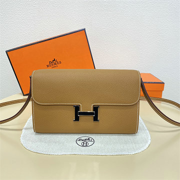 エルメス HERMES 063-H709SZYTH 2025年新作 コンスタンス ポケット ショルダーバッグ ロングウォレット レディース エプソン