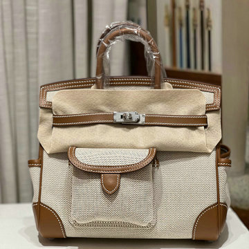 商品名称：エルメス HERMES 2025年新作 バーキンバッグ 25 カゴ cargo トップハンドルバッグ トートバッグ ハンドバッグ レディース