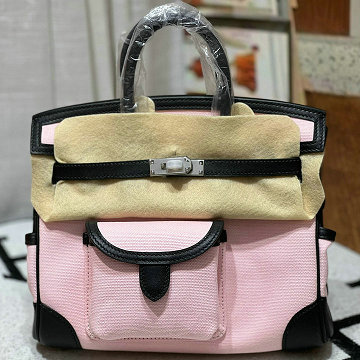 商品名称：エルメス HERMES 063-HBK25CAQYFK 2025年新作 バーキンバッグ 25 カゴ cargo トップハンドルバッグ トートバッグ ハンドバッグ