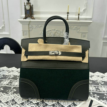 商品名称：エルメス HERMES 063-HBK25GTYMG 2025年新作 バーキン 25 Go Team トップハンドルバッグ トートバッグ ハンドバッグ レディース