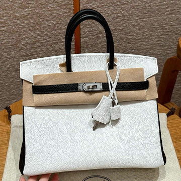 商品細詳を見る:エルメス HERMES 063-HBK25TGPYBK 2025年新作 バーキン 25 トップハンドルバッグ トートバッグ ハンドバッグ レディース ゴートスキン
