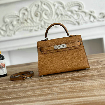 商品名称：エルメス HERMES 063-HKL19SQYBG 2025年新作 ミニ ケリー トップハンドルバッグ ショルダーバッグ エプソン