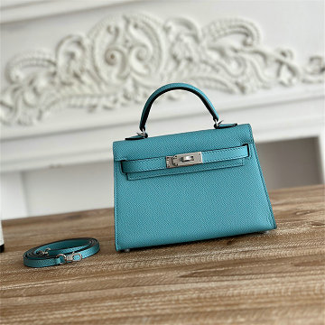 商品名称：エルメス HERMES 063-HKL19SQYFL 2025年新作 ミニ ケリー トップハンドルバッグ ショルダーバッグ エプソン
