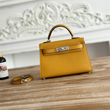 エルメス HERMES 063-HKL19SQYJM  2025年新作 ミニ ケリー トップハンドルバッグ ショルダーバッグ エプソン