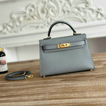 商品名称：エルメス HERMES 063-HKL19SQJYM  2025年新作 ミニ ケリー トップハンドルバッグ ショルダーバッグ エプソン