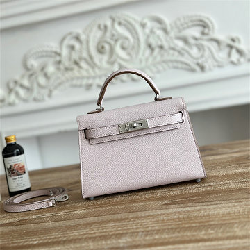 商品細詳を見る:エルメス HERMES 063-HKL19SQYMH 2025年新作 ミニ ケリー トップハンドルバッグ ショルダーバッグ エプソン