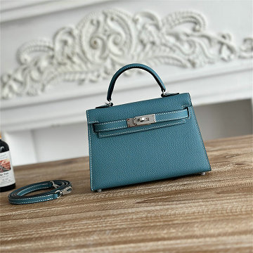 商品名称：エルメス HERMES 063-HKL19SQYNL 2025年新作 ミニ ケリー トップハンドルバッグ ショルダーバッグ エプソン