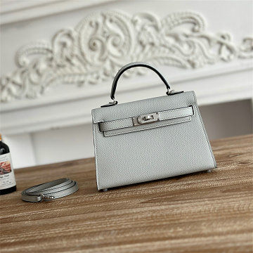 商品名称：エルメス HERMES 063-HKL19SQYSL 2025年新作 ミニ ケリー トップハンドルバッグ ショルダーバッグ エプソン