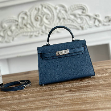 商品名称：エルメス HERMES 063-HKL19SQYSS 2025年新作 ミニ ケリー トップハンドルバッグ ショルダーバッグ エプソン