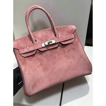 商品名称：エルメス HERMES 063-HBK30JPYYF 2025年新作 バーキン 30 トートバッグ ハンドバッグ レディース スエード