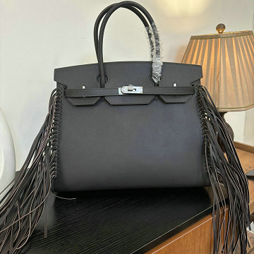 エルメス HERMES 063-HBK35LSBK 2025年新作 バーキン 35 トップハンドルバッグ トートバッグ ハンドバッグ レディース swift革