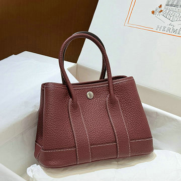 商品名称：エルメス HERMES 063-HGL23NGYRD 2025年新作 ガーデンパーティー ミニ 23cm トートバッグ ハンドバッグ レディース Nagonda革