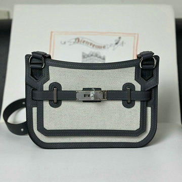 商品細詳を見る:エルメス HERMES 063-HJP23BPYBH 2025年新作 ジプシエール Toile Cuir ミニバッグ ショルダーバッグ キャンパス