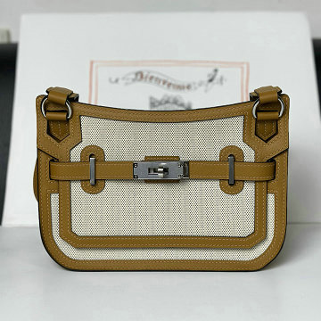 商品名称：エルメス HERMES 063-HJP23BPYBM 2025年新作 ジプシエール Toile Cuir ミニバッグ ショルダーバッグ キャンパス