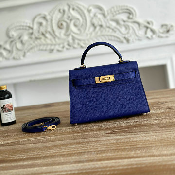 商品細詳を見る:エルメス HERMES 063-HKL19SQJDL 2025年新作 ミニ ケリー トップハンドルバッグ トートバッグ 2way ショルダーバッグ エプソン