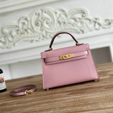 商品名称：エルメス HERMES 063-HKL19SQJJZ  2025年新作 ミニ ケリー トップハンドルバッグ トートバッグ 2way ショルダーバッグ エプソン