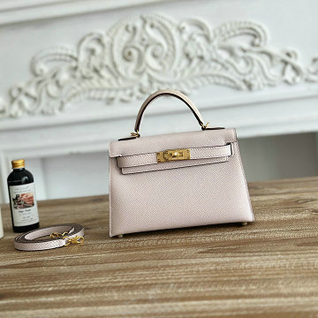 商品名称：エルメス HERMES 063-HKL19SQJMH 2025年新作 ミニ ケリー トップハンドルバッグ トートバッグ 2way ショルダーバッグ エプソン