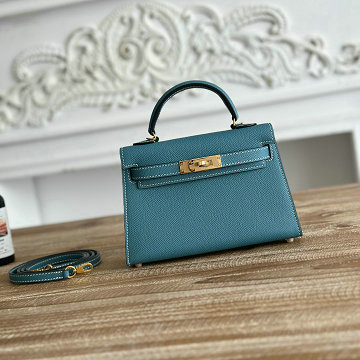 商品名称：エルメス HERMES 063-HKL19SQJNL 2025年新作 ミニ ケリー トップハンドルバッグ トートバッグ 2way ショルダーバッグ エプソン
