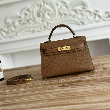 商品細詳を見る:エルメス HERMES 063-HKL19SQJWQ 2025年新作 ミニ ケリー トップハンドルバッグ トートバッグ 2way ショルダーバッグ エプソン