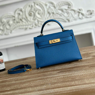 商品細詳を見る:エルメス HERMES 063-HKL19SQJYL 2025年新作 ミニ ケリー トップハンドルバッグ ショルダーバッグ エプソン