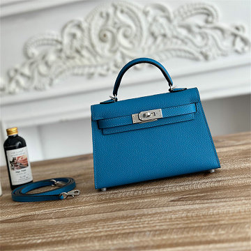 商品細詳を見る:エルメス HERMES 063-HKL19SQYTS 2025年新作 ミニ ケリー トップハンドルバッグ ショルダーバッグ エプソン