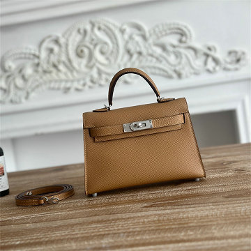 商品名称：エルメス HERMES 063-HKL19SQYZS  2025年新作 ミニ ケリー トップハンドルバッグ トートバッグ 2way ショルダーバッグ エプソン