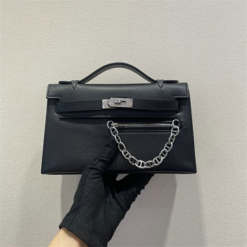 商品名称：エルメス HERMES 063-HKL22RCYBK 2025年新作 ケリー ポシェット トップハンドルバッグ トートバッグ ハンドバッグ 2way ショルダーバッグ