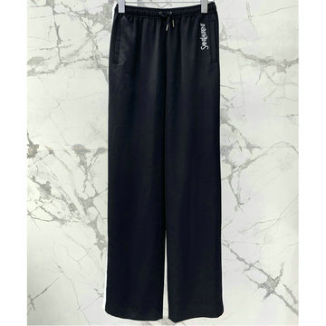 商品名称：イヴサンローラン Saint laurent YSL XG-KCYSL25001 2025年春夏最新入荷 ドローストリング スウェットパンツ ズボン カジュアルパンツ 男女兼用