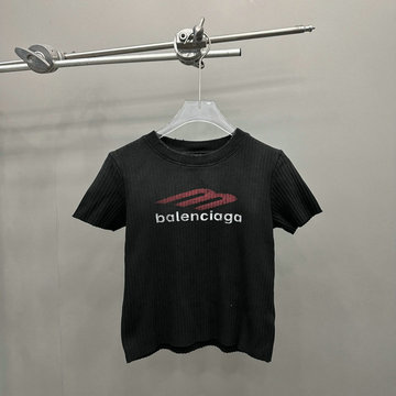 商品名称：バレンシアガ BALENCIAGA XG-TDBA25002 2025年春夏最新入荷 Tシャツ 半袖 ショートスリーブ スウェットシャツ クルーネック