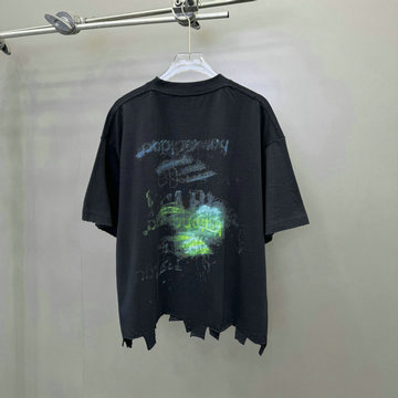 バレンシアガ BALENCIAGA XG-TDBA25004  2025年春夏最新入荷 Tシャツ 半袖 ショートスリーブ スウェットシャツ クルーネック