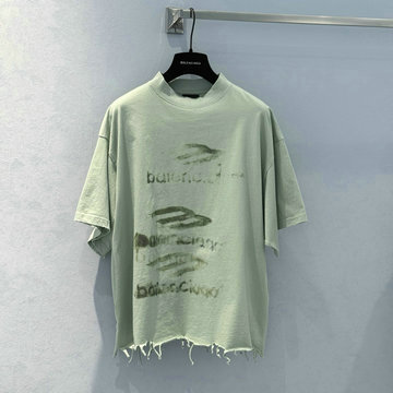 商品名称：バレンシアガ BALENCIAGA  XG-TDBA25005 2025年春夏最新入荷 Tシャツ 半袖 ショートスリーブ スウェットシャツ クルーネック