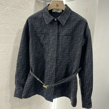 商品名称：フェンディ FENDI XG-WTFD25001 2025年春夏最新入荷 ロングスリーブ ジャケット レディース トップスコート 長袖 アウターコート