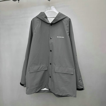 商品名称：バレンシアガ BALENCIAGA XG-WTBA25001 2025年春夏最新入荷 ロングスリーブ ジャケット フード付き トップスコート 長袖 アウターコート 男女兼用