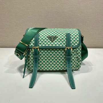 プラダ PRADA 99-PD1BD383NGL　2025年最新入荷 スモール ショルダーバッグ メッセージバッグ ナイロン