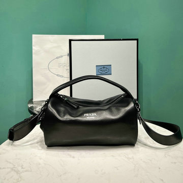 商品名称：プラダ PRADA 99-PD2VH188PBK　2025年最新入荷 スモール ショルダーバッグ ボストンバッグ レザー