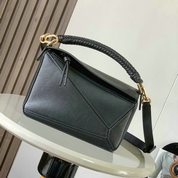 ロエベ LOEWE 99-LE9064BK　2025年最新入荷 スモール パズル ハンドバッグ 2WAY ショルダーバッグ レディース レザー